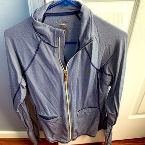navy stripe luxletic lilly pulitzer jacket